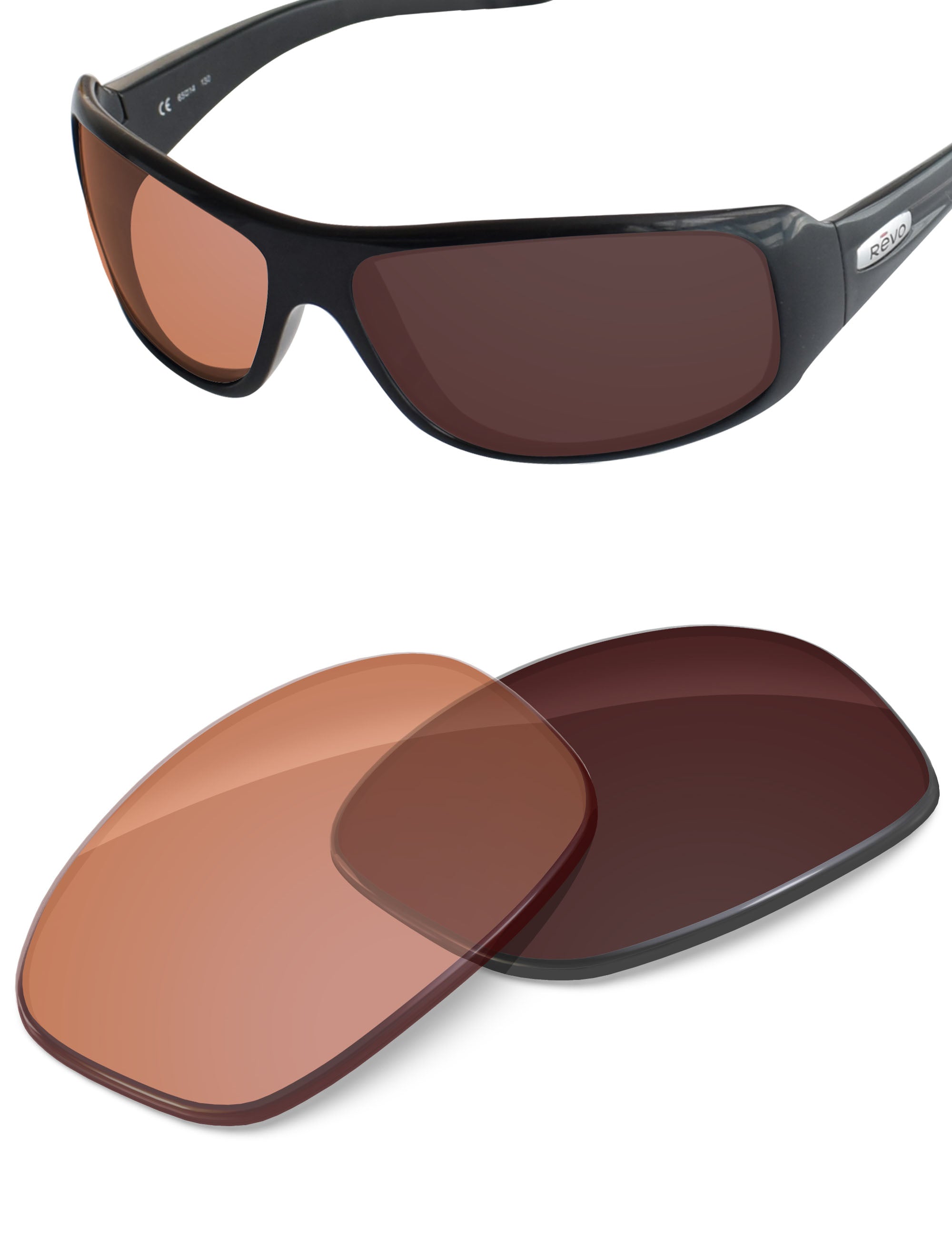 Orange Tint Photochromic-Non-Polarized