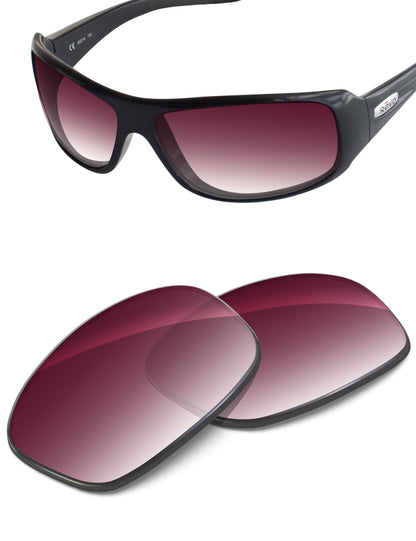 Wine Red Gradient-Non-Polarized
