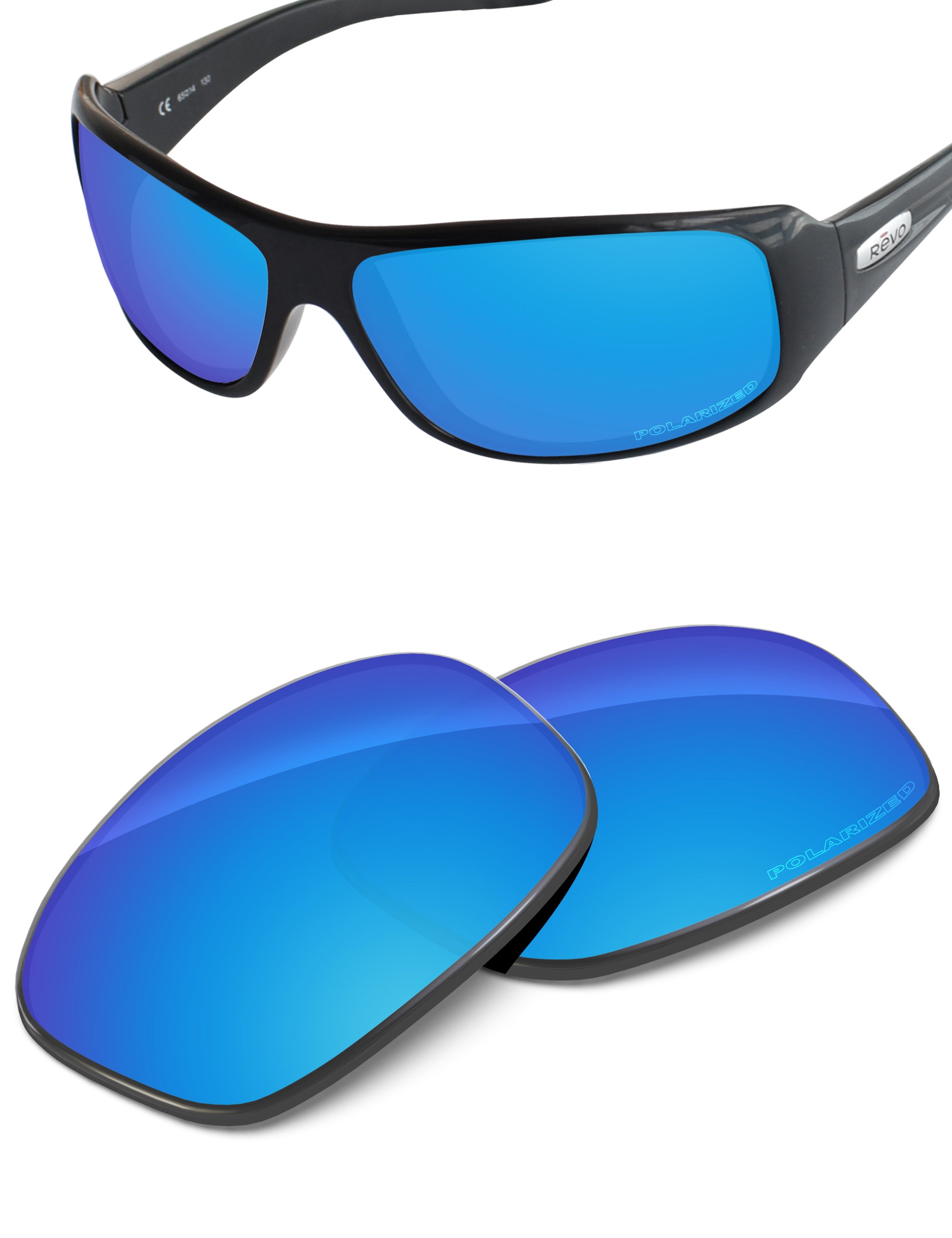 Sky Blue FlashMirror™-Polarized