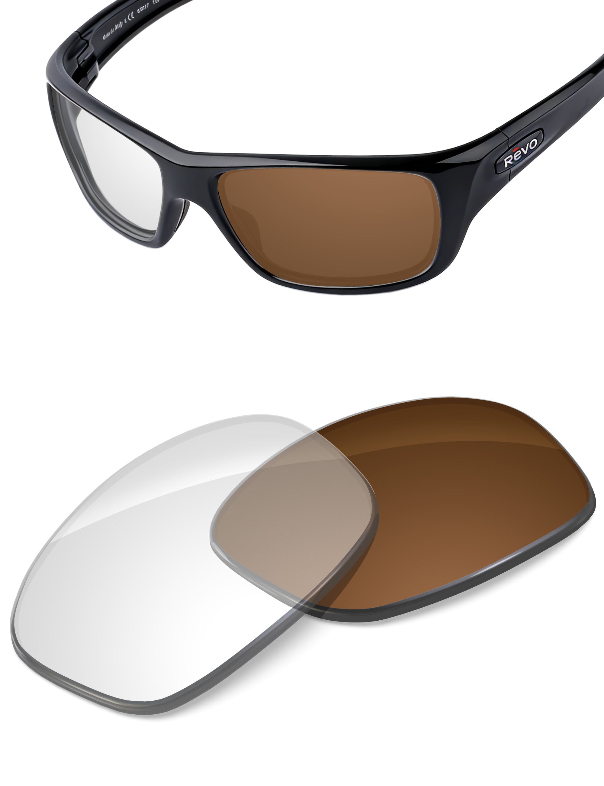 Adapt Brown Photochromic-Non-Polarized
