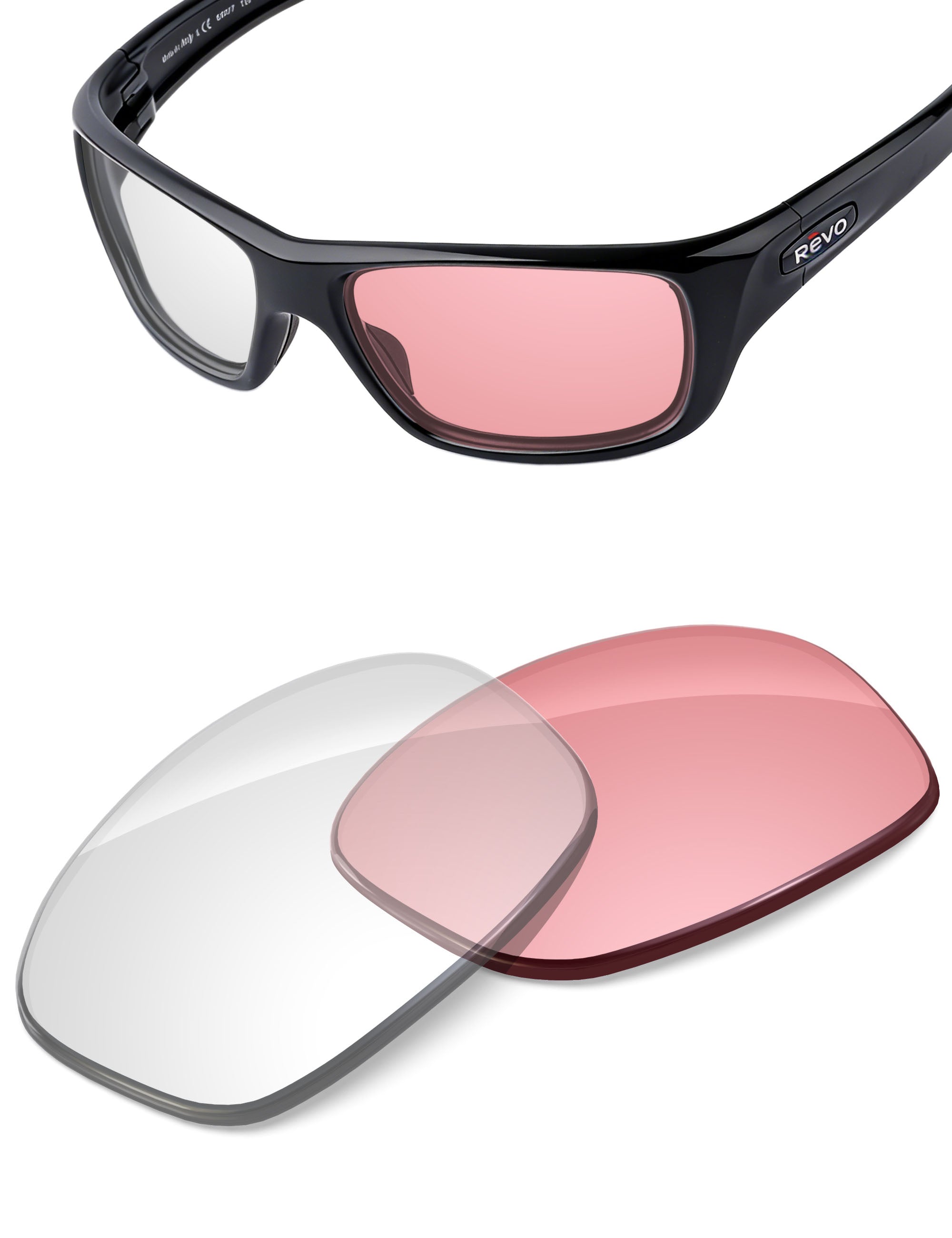 Adapt Pink Photochromic-Non-Polarized