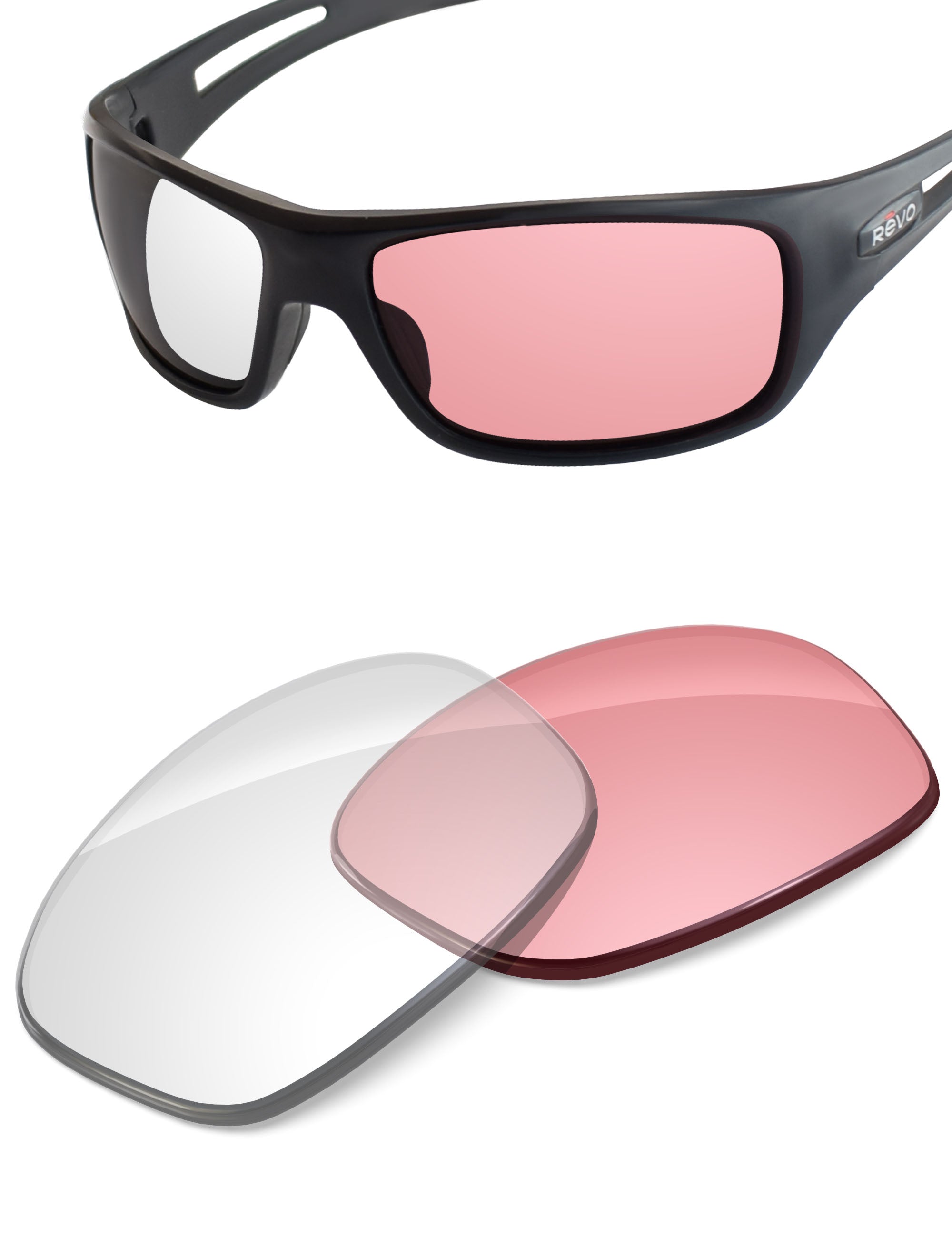 Adapt Pink Photochromic-Non-Polarized