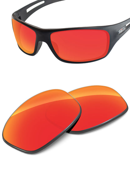 Fire Red FlashMirror™-Non-Polarized