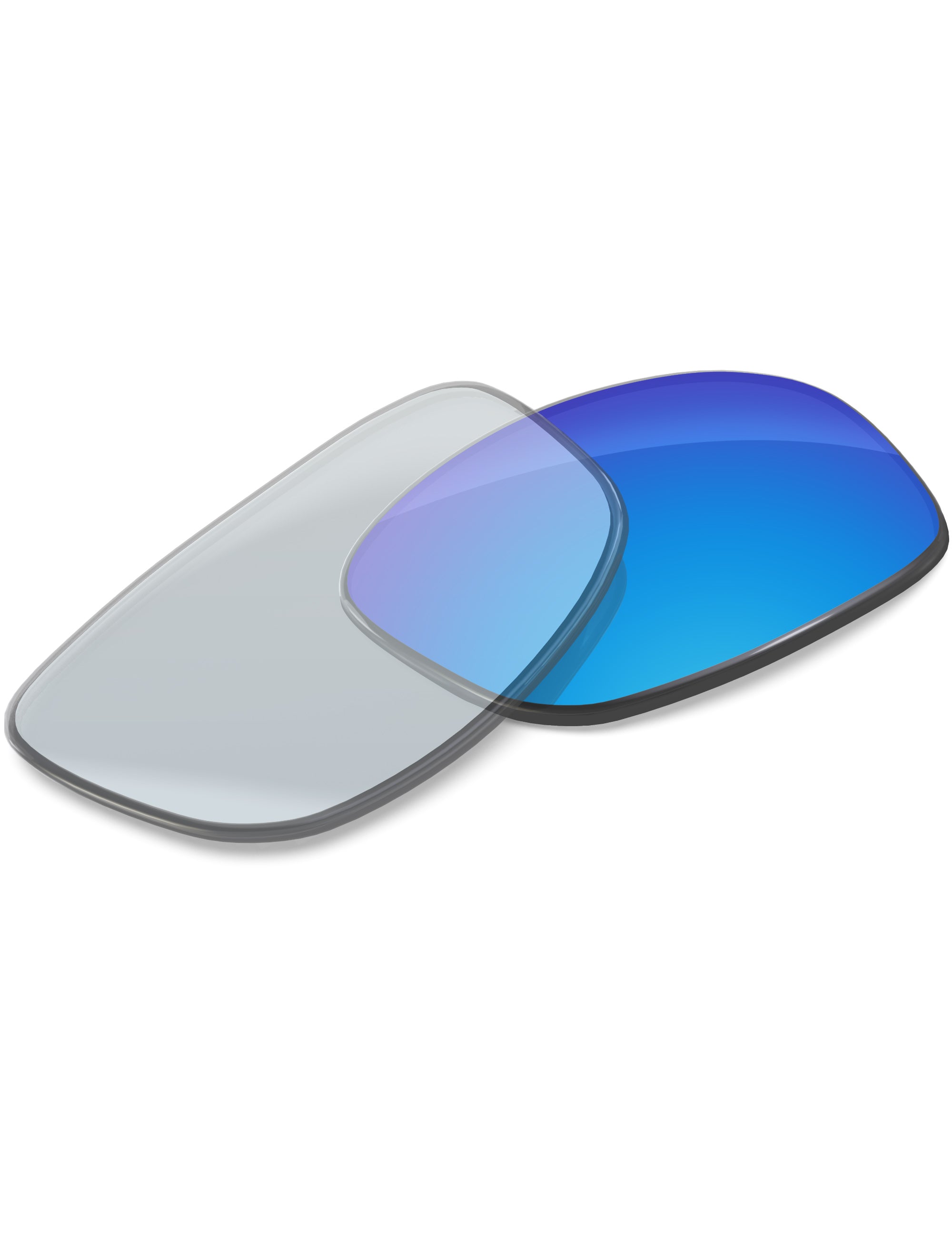 Sky Blue FlashMirror™ Photochromic-Non-Polarized