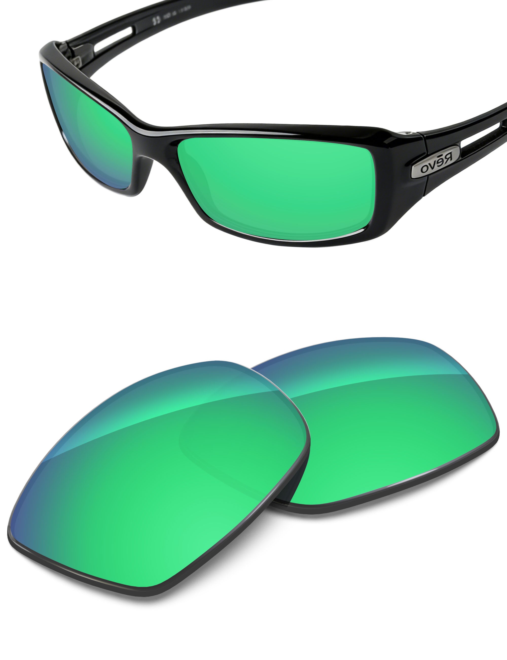 Emerald Green FlashMirror™-Non-Polarized