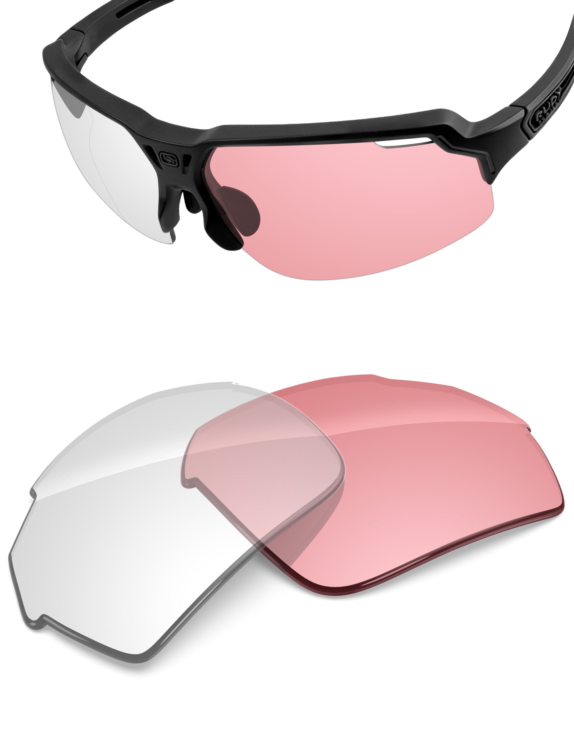 Adapt Pink Photochromic-Non-Polarized