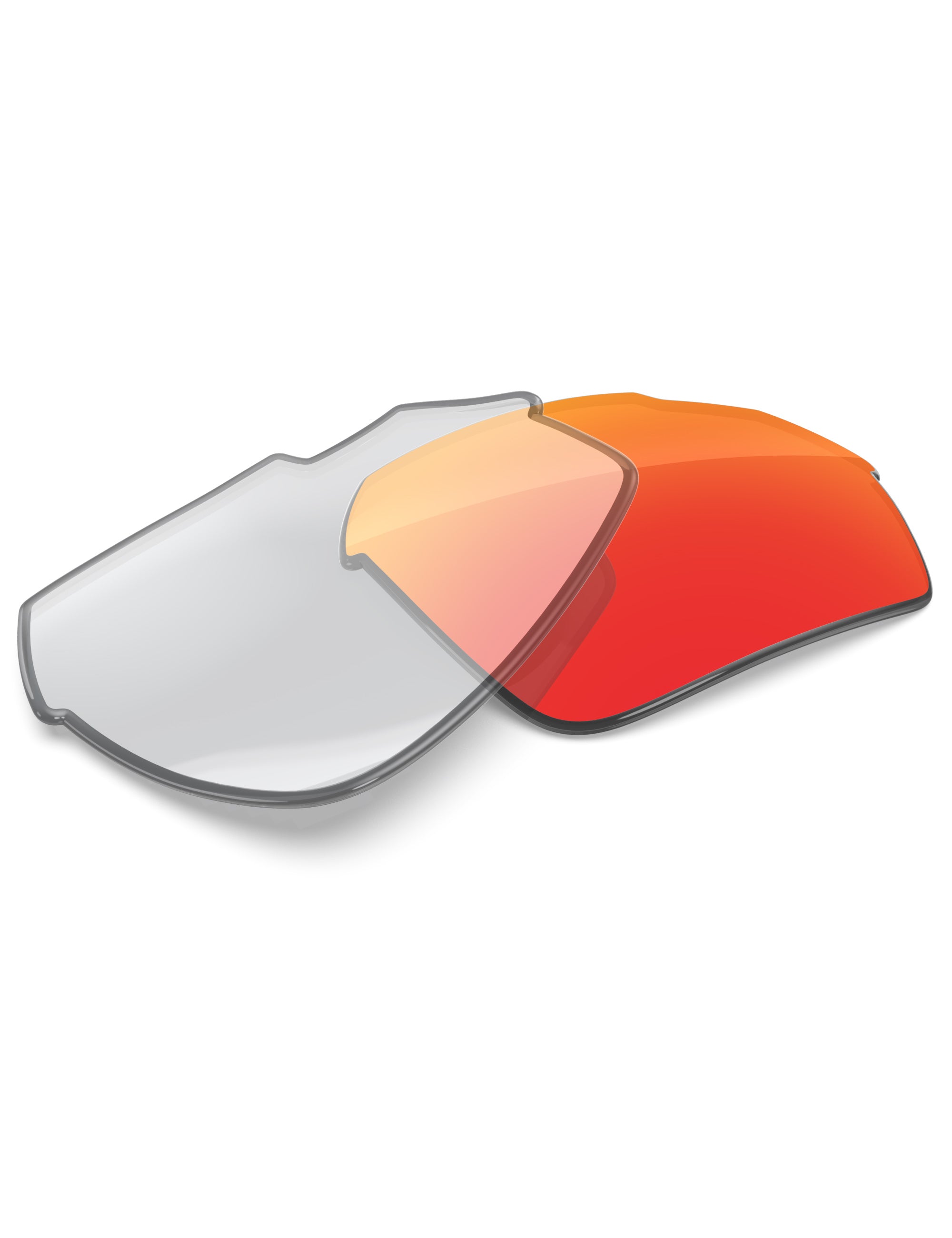 Fire Red FlashMirror™ Photochromic-Non-Polarized