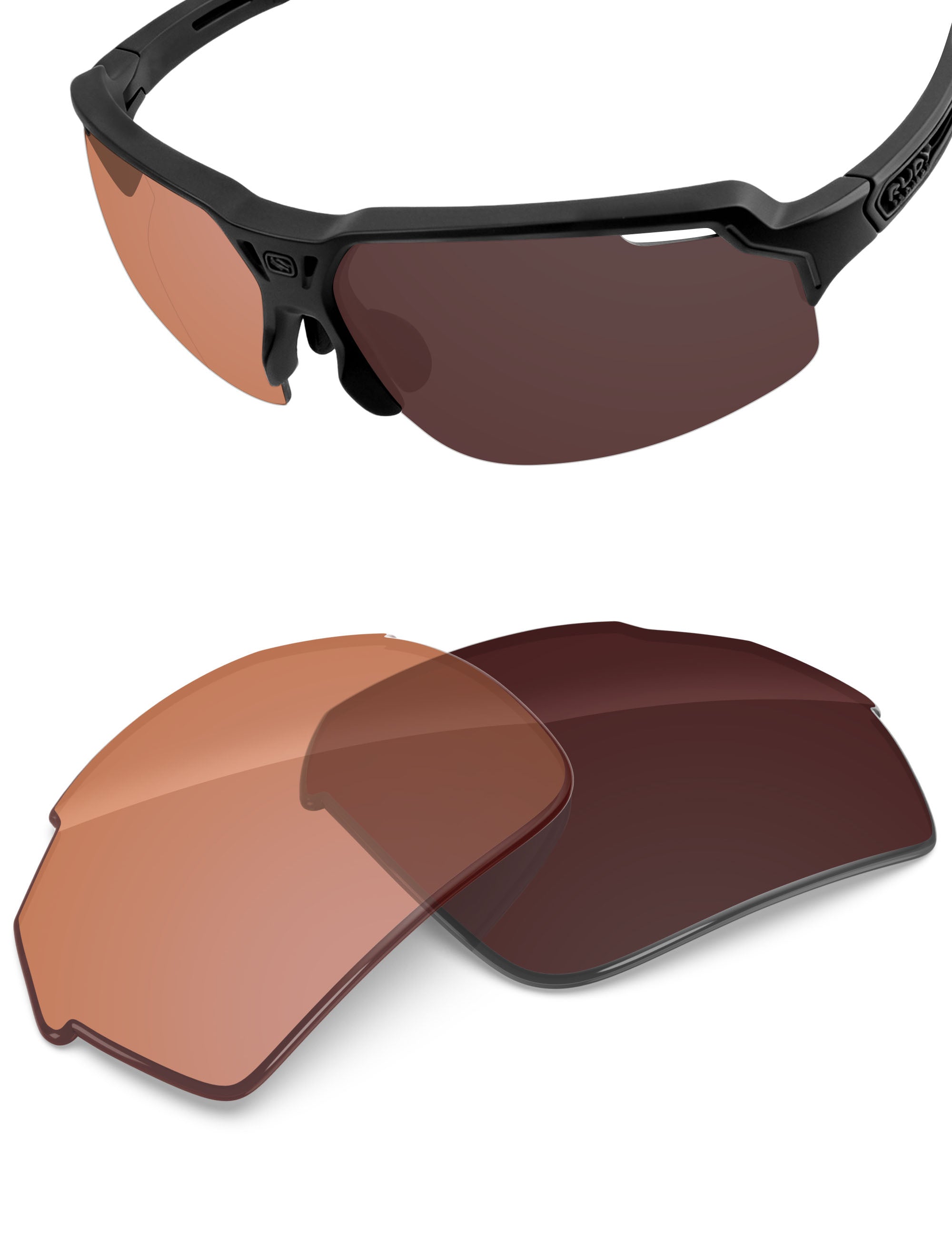 Orange Tint Photochromic-Non-Polarized