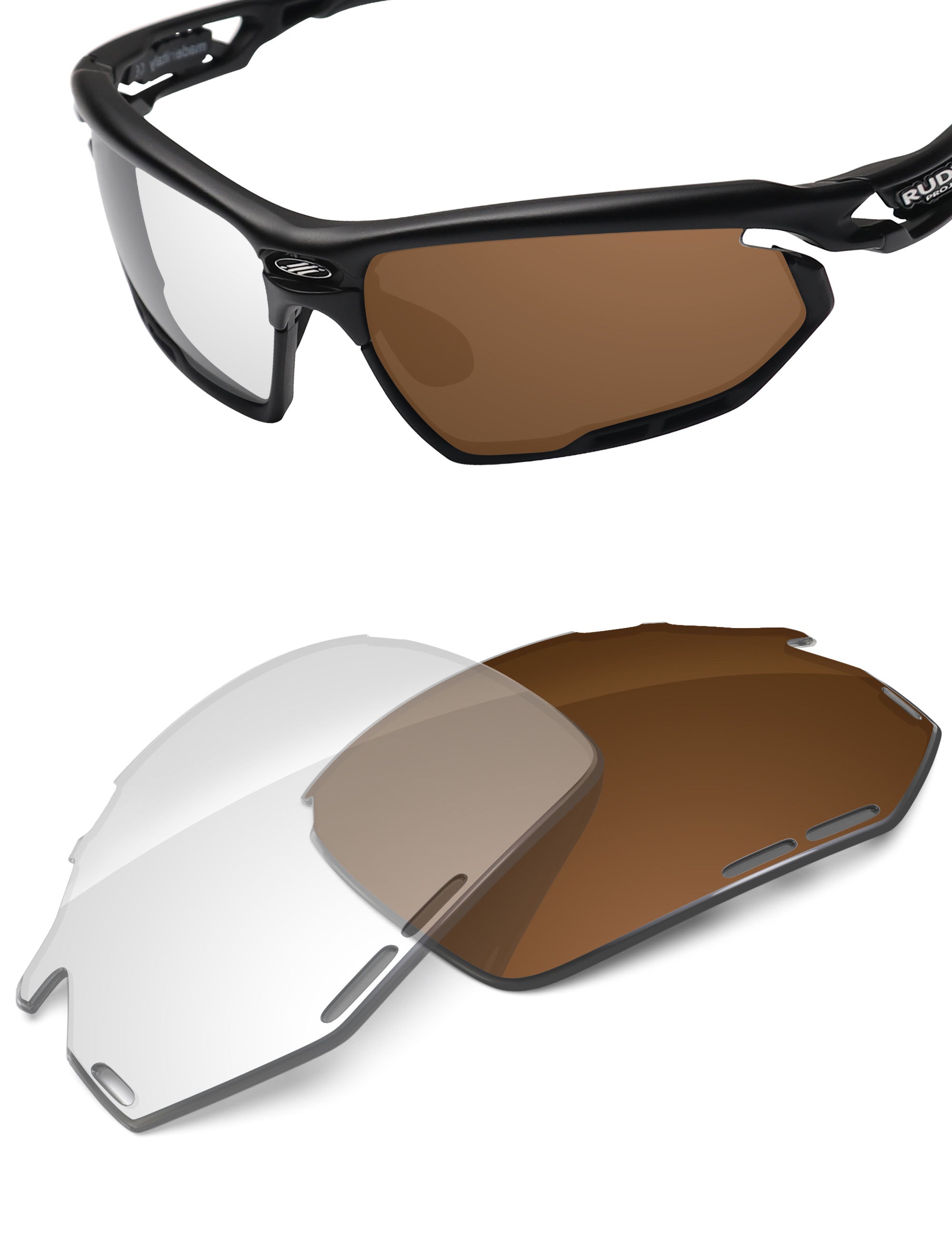 Adapt Brown Photochromic-Non-Polarized