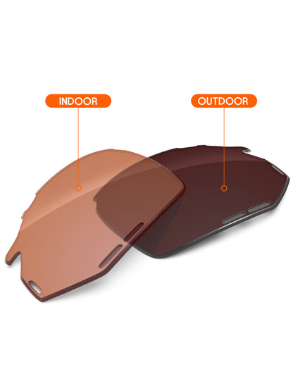 Orange Tint Photochromic-Non-Polarized