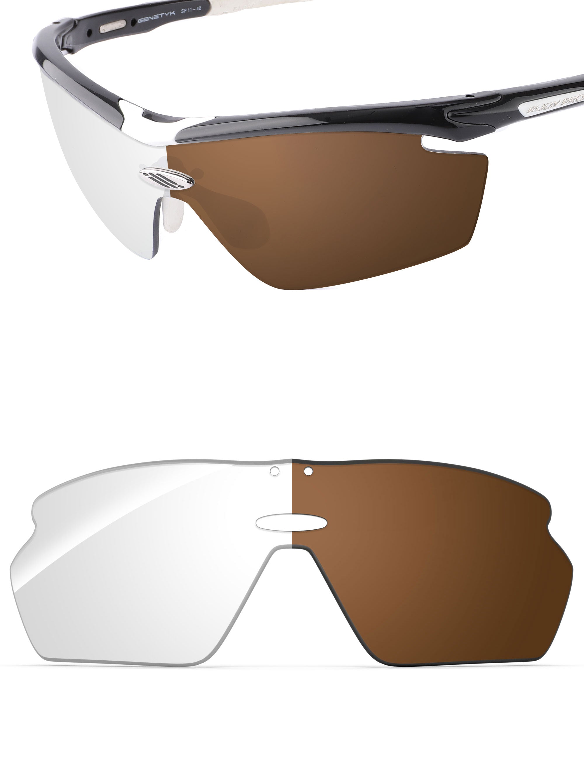 Adapt Brown Photochromic-Non-Polarized