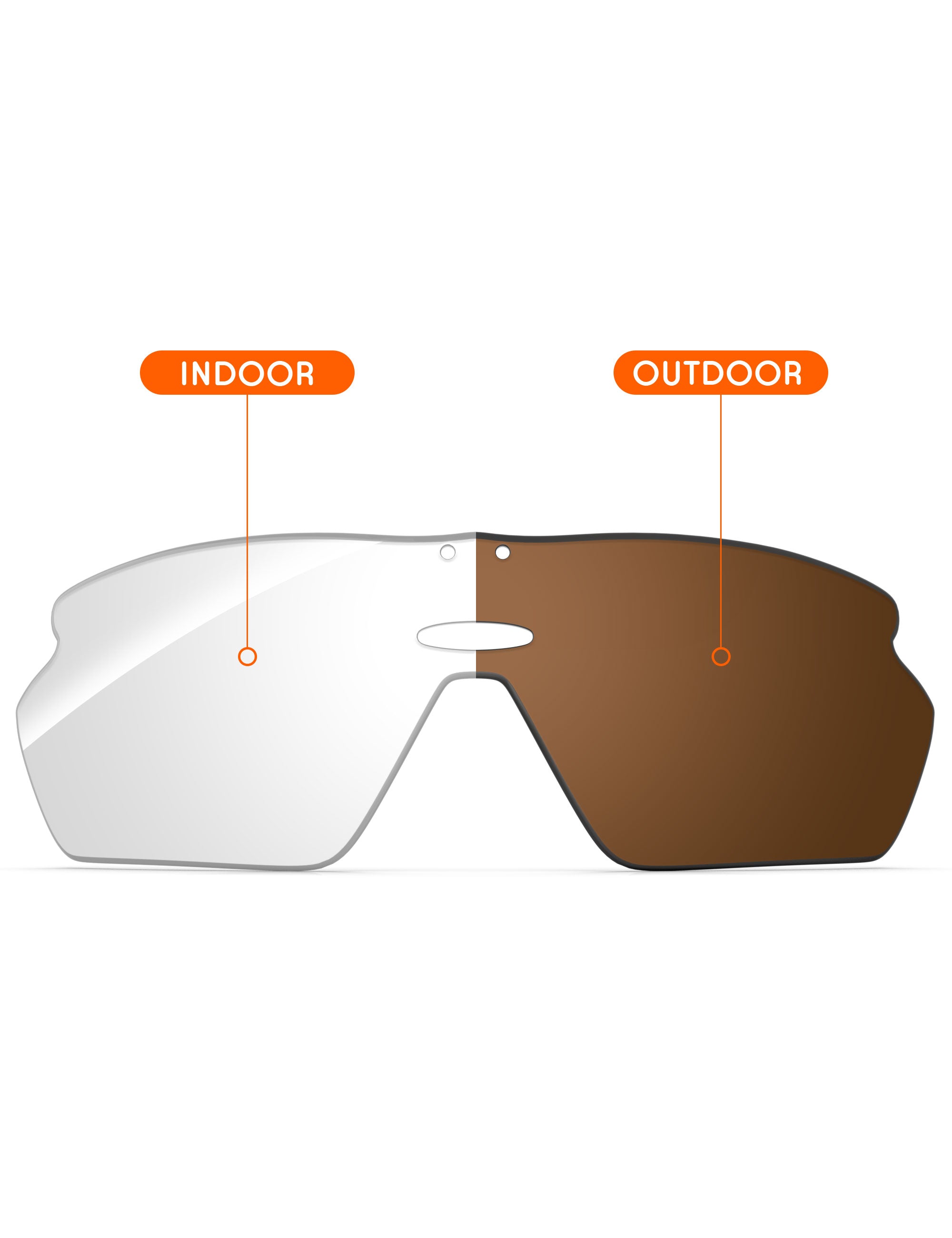 Adapt Brown Photochromic-Non-Polarized