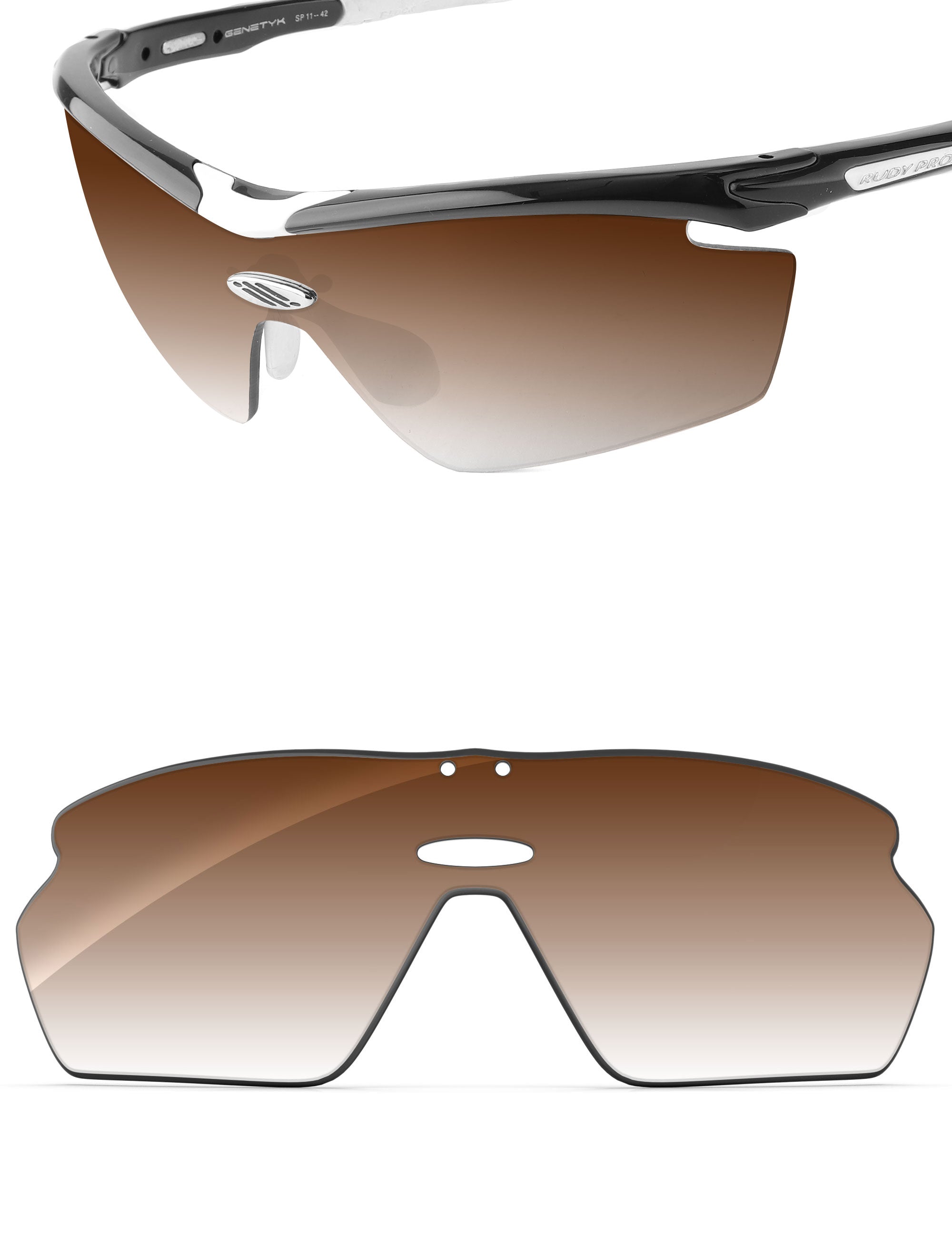 Brown Gradient-Non-Polarized