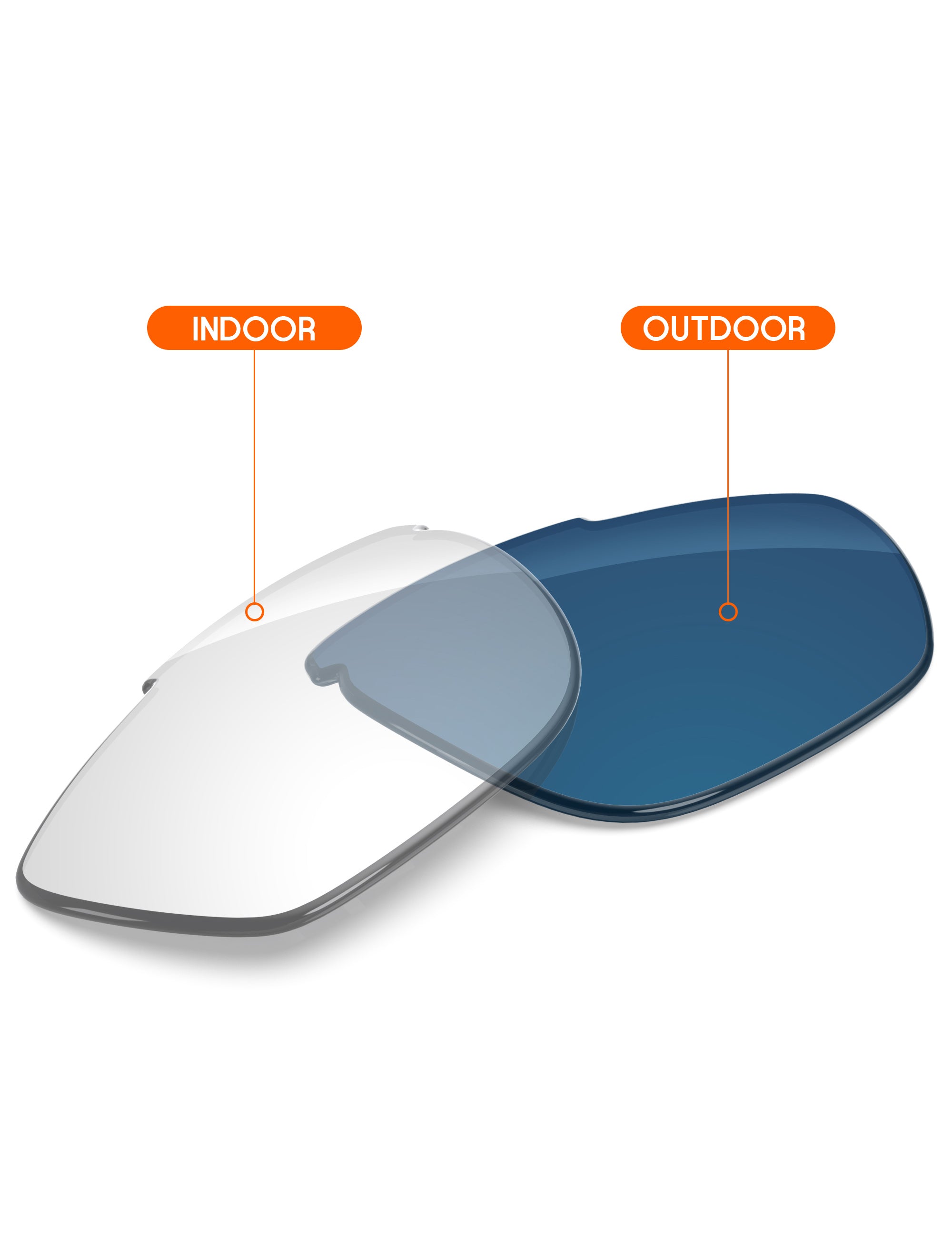 Adapt Blue Photochromic-Non-Polarized