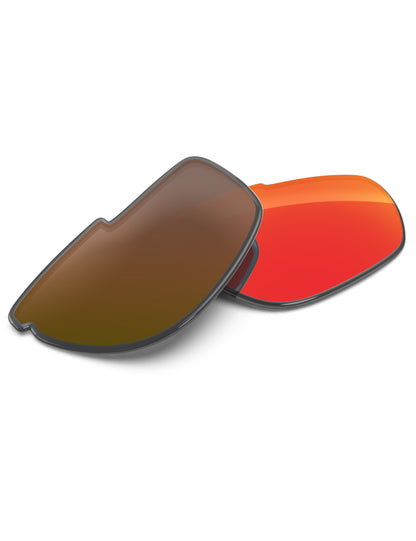 Fire Red FlashMirror™-Non-Polarized