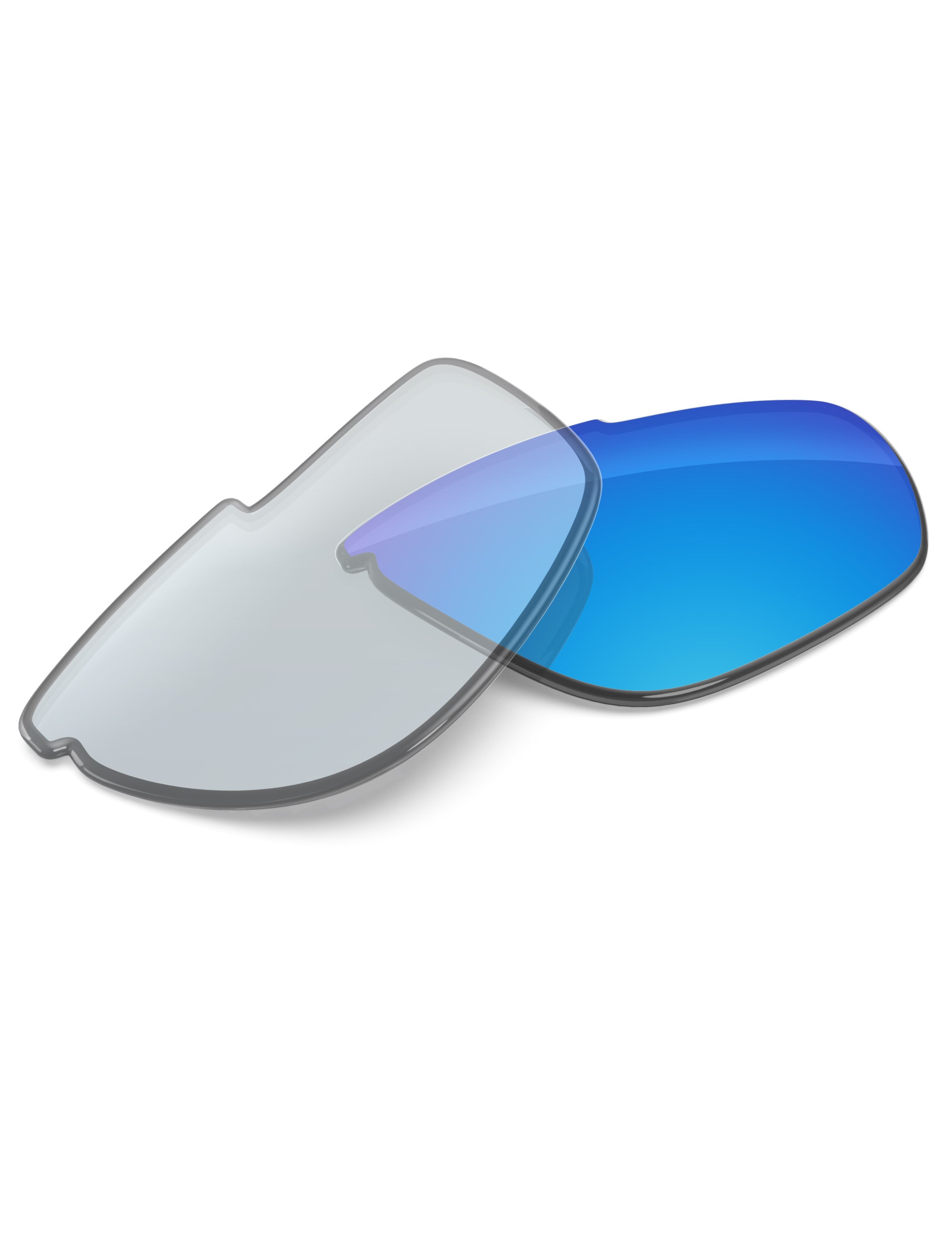 Sky Blue FlashMirror™ Photochromic-Non-Polarized