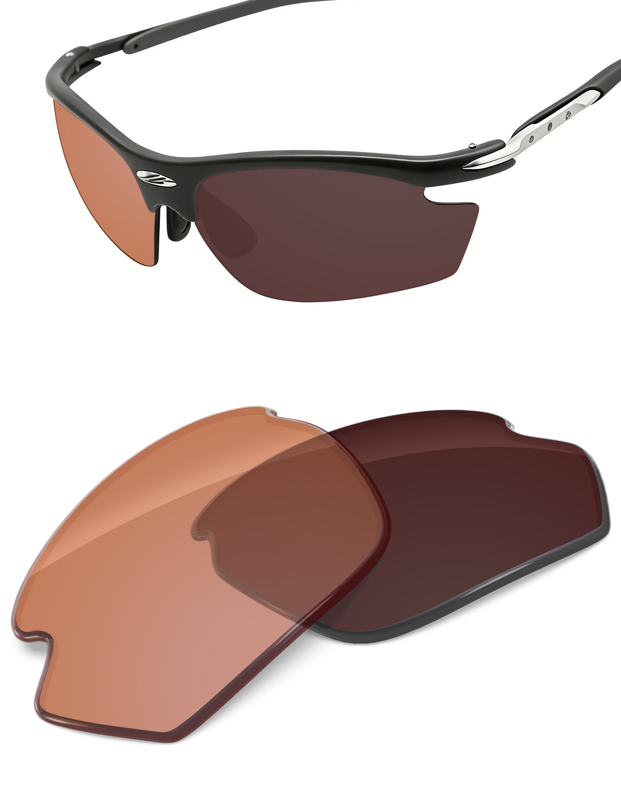 Orange Tint Photochromic-Non-Polarized