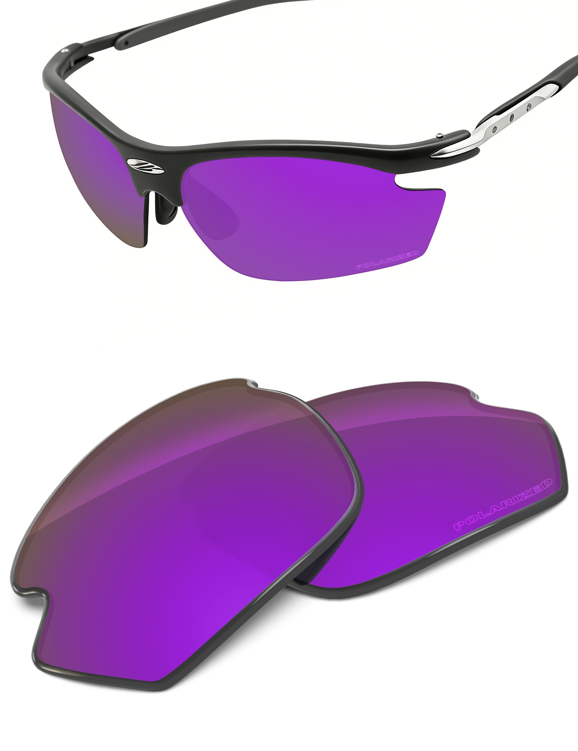 Plum Purple FlashMirror™-Polarized