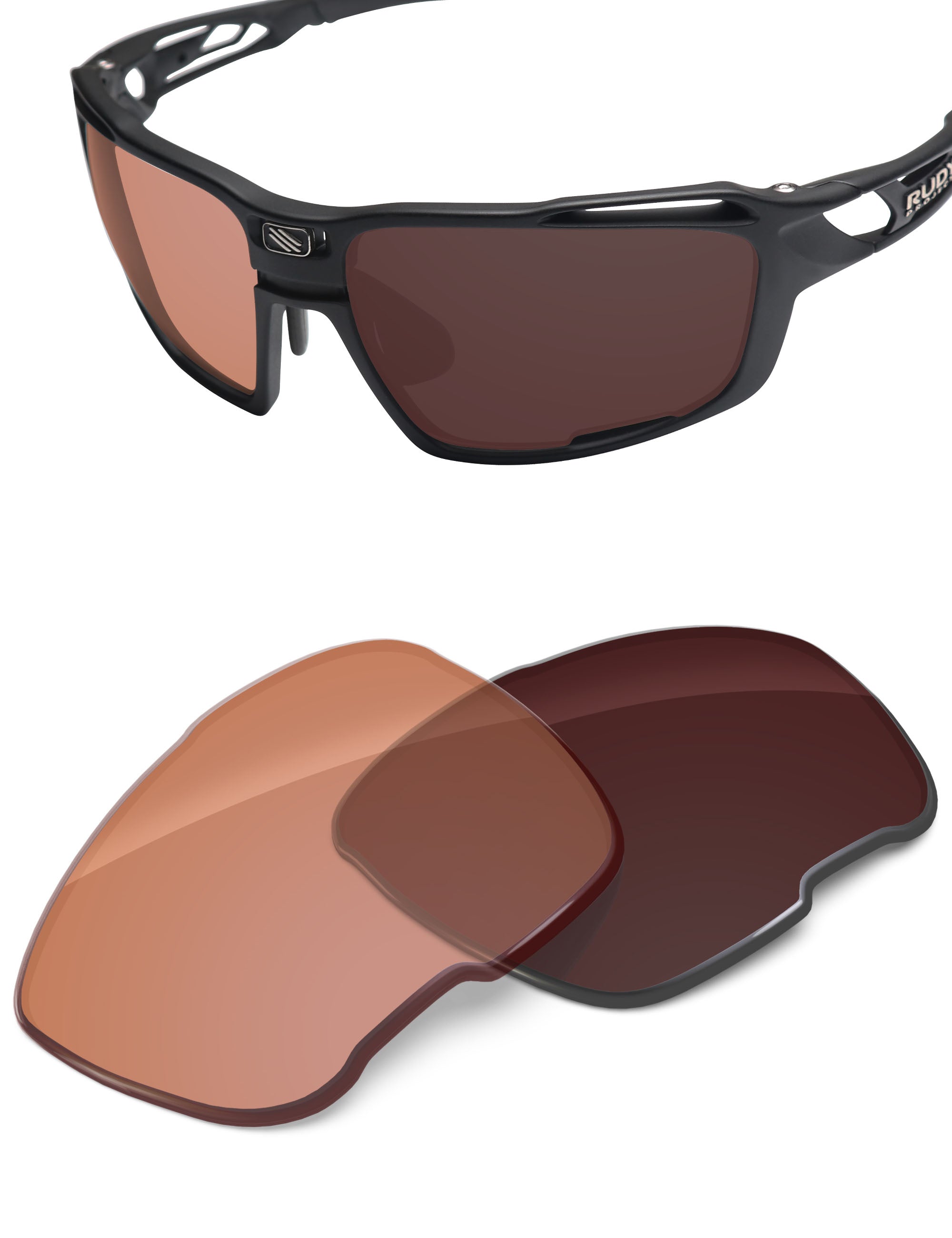 Orange Tint Photochromic-Non-Polarized