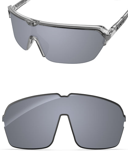 Silver Metallic FlashMirror™-Non-Polarized
