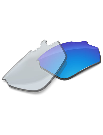 Sky Blue FlashMirror™ Photochromic-Non-Polarized