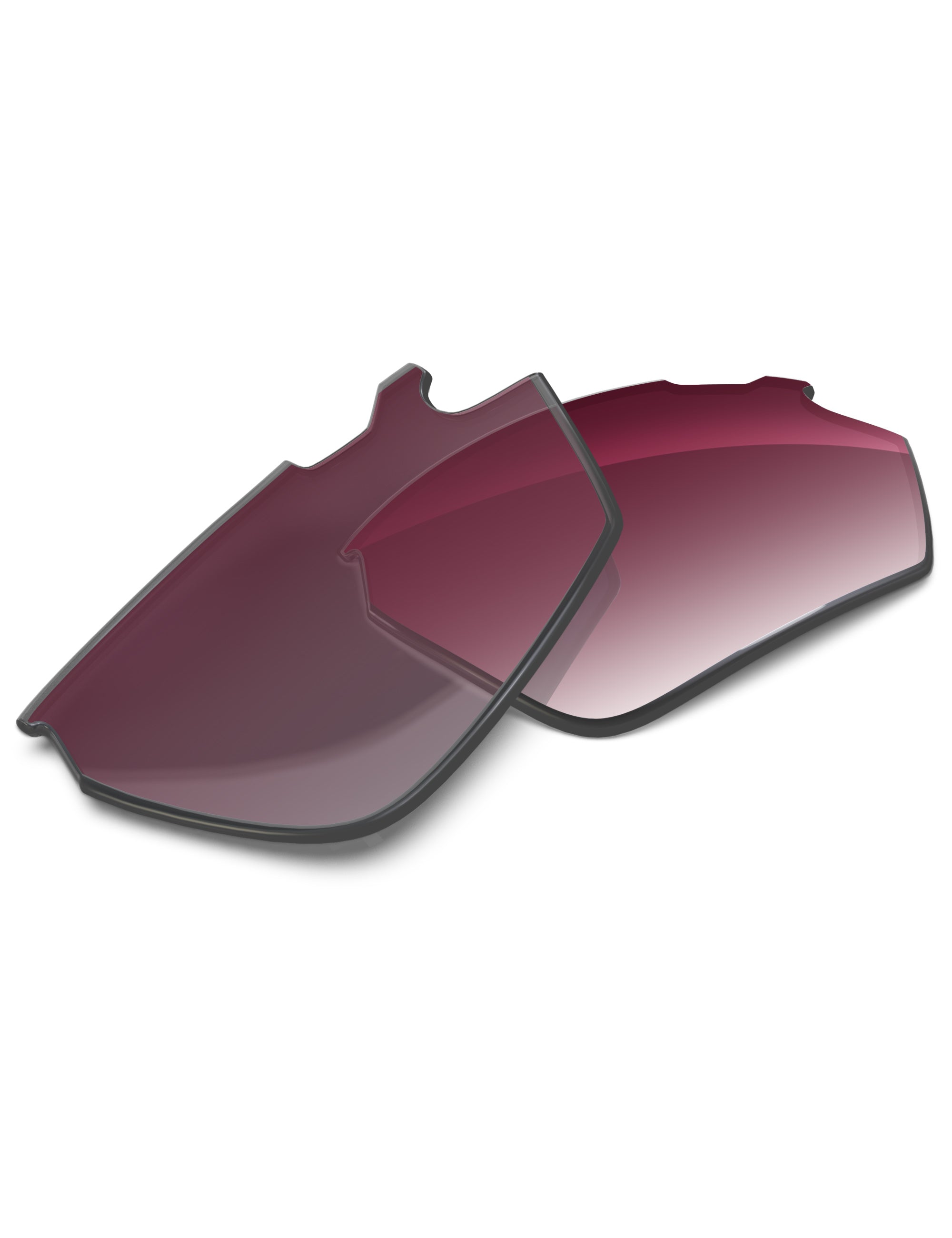 Wine Red Gradient-Non-Polarized