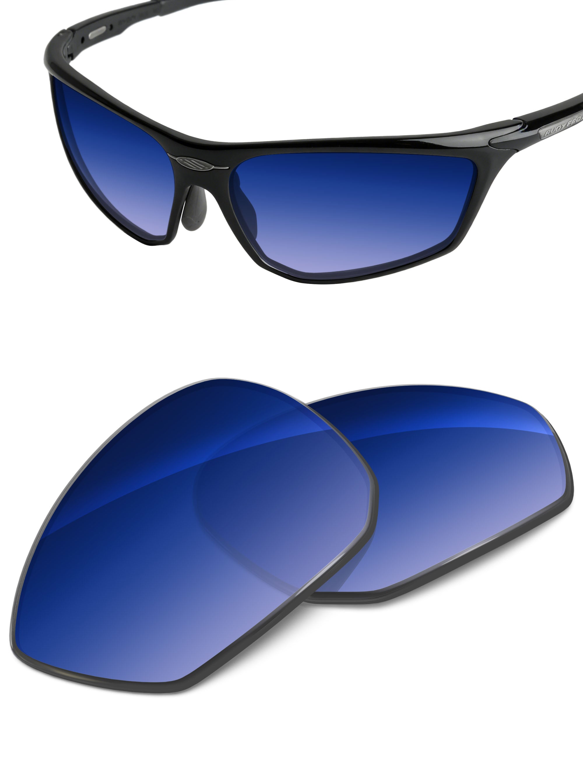 Aqua Blue Gradient-Non-Polarized