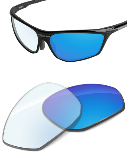 Sky Blue FlashMirror™ Photochromic-Non-Polarized