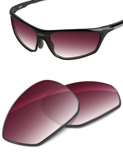 Wine Red Gradient-Non-Polarized
