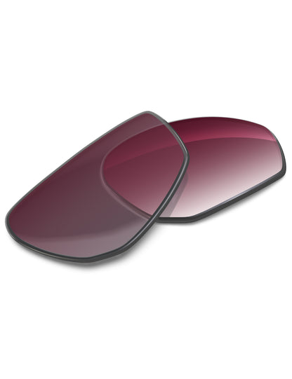 Wine Red Gradient-Non-Polarized