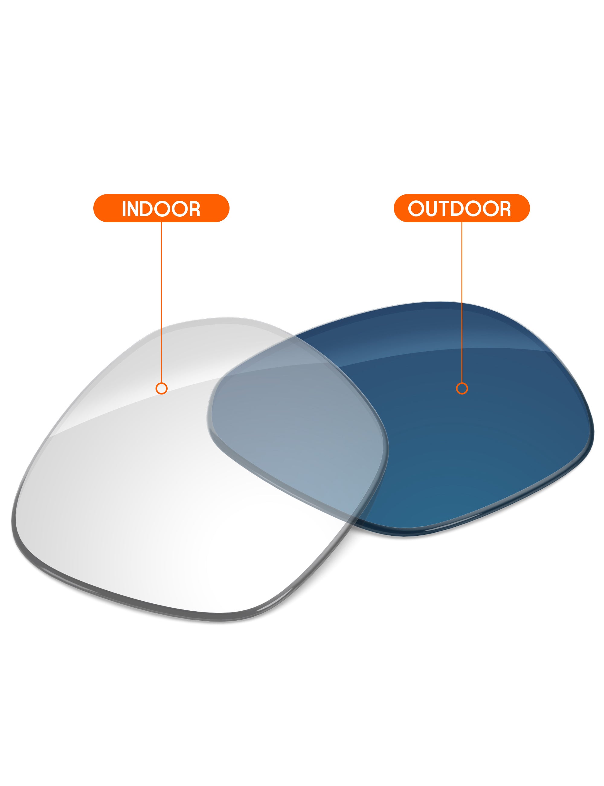 Adapt Blue Photochromic-Non-Polarized