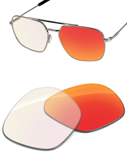 Fire Red FlashMirror™ Photochromic-Non-Polarized
