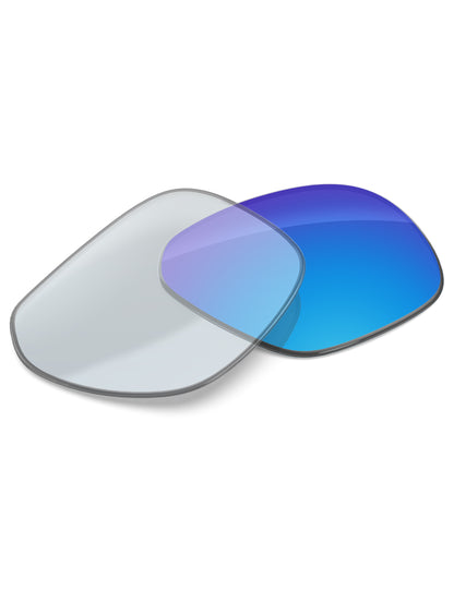 Sky Blue FlashMirror™ Photochromic-Non-Polarized