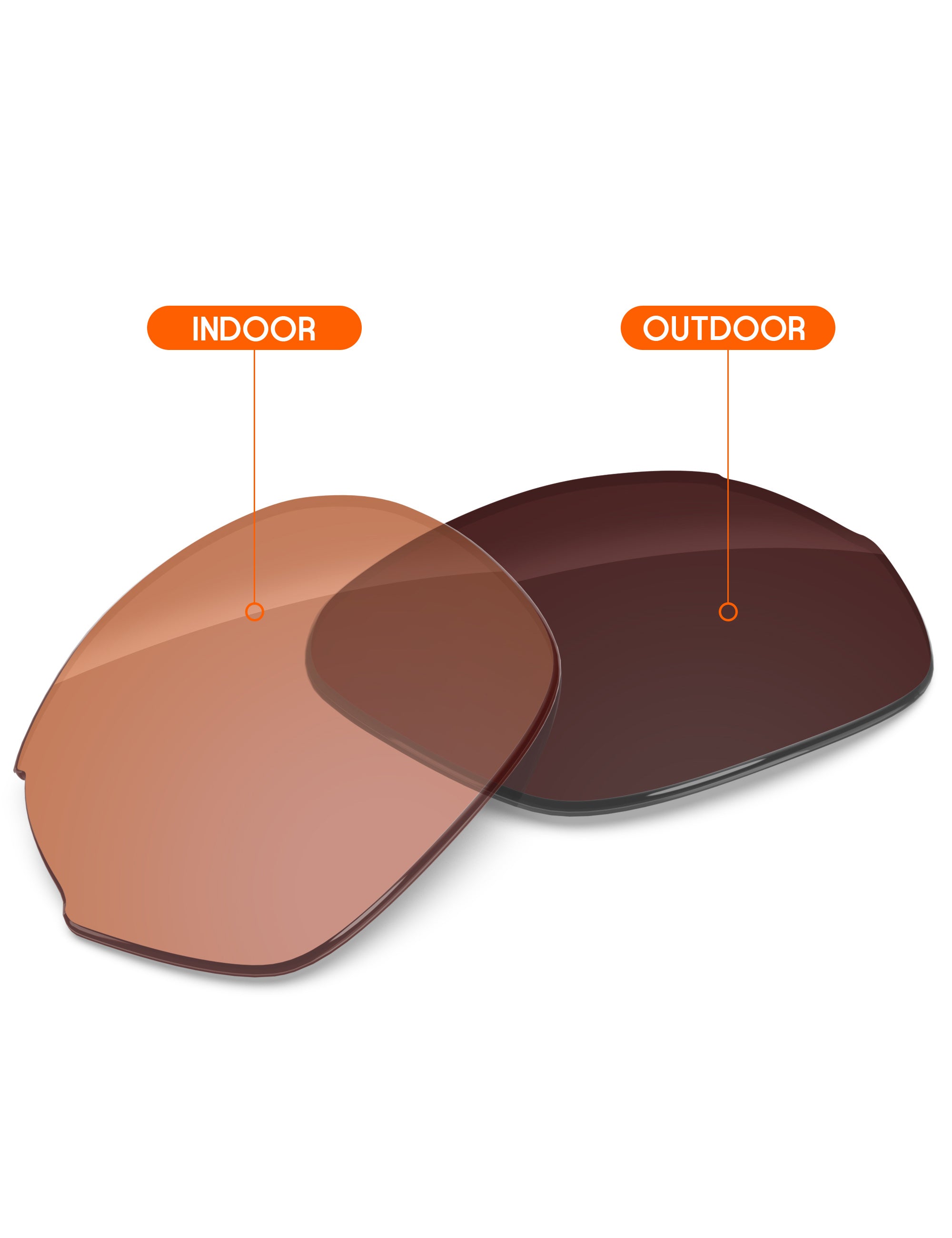 Orange Tint Photochromic-Non-Polarized