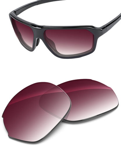 Wine Red Gradient-Non-Polarized
