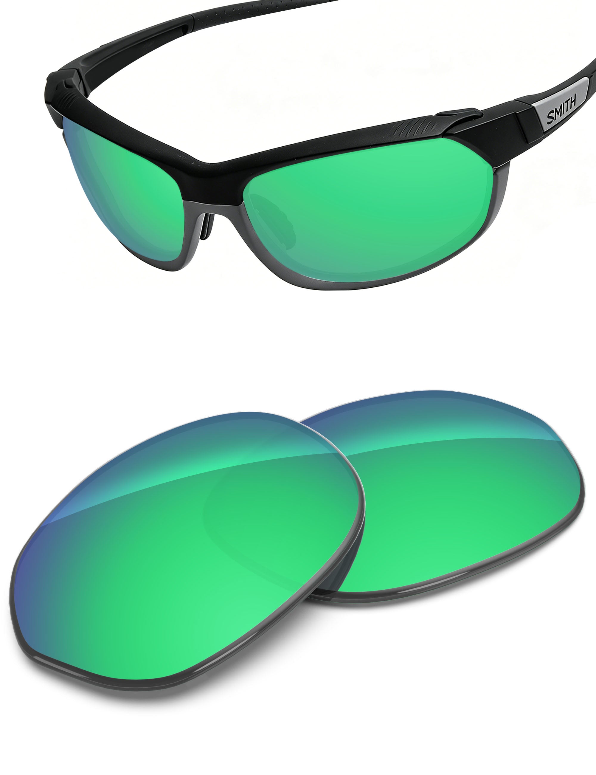 Emerald Green FlashMirror™-Non-Polarized
