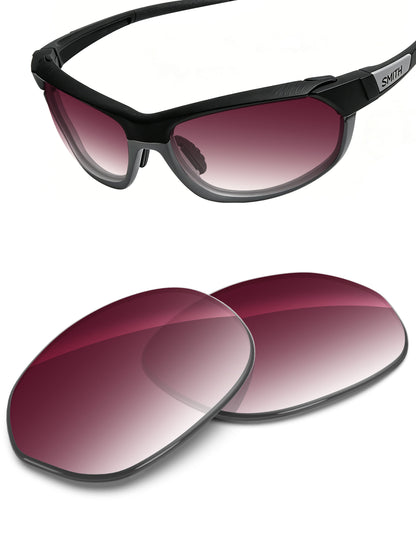 Wine Red Gradient-Non-Polarized