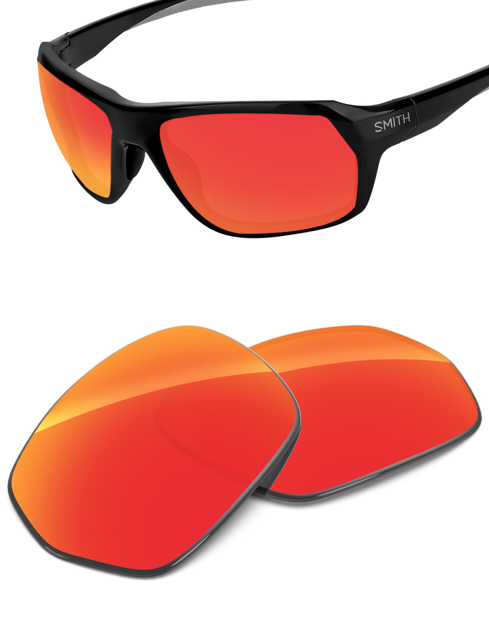 Fire Red FlashMirror™-Non-Polarized