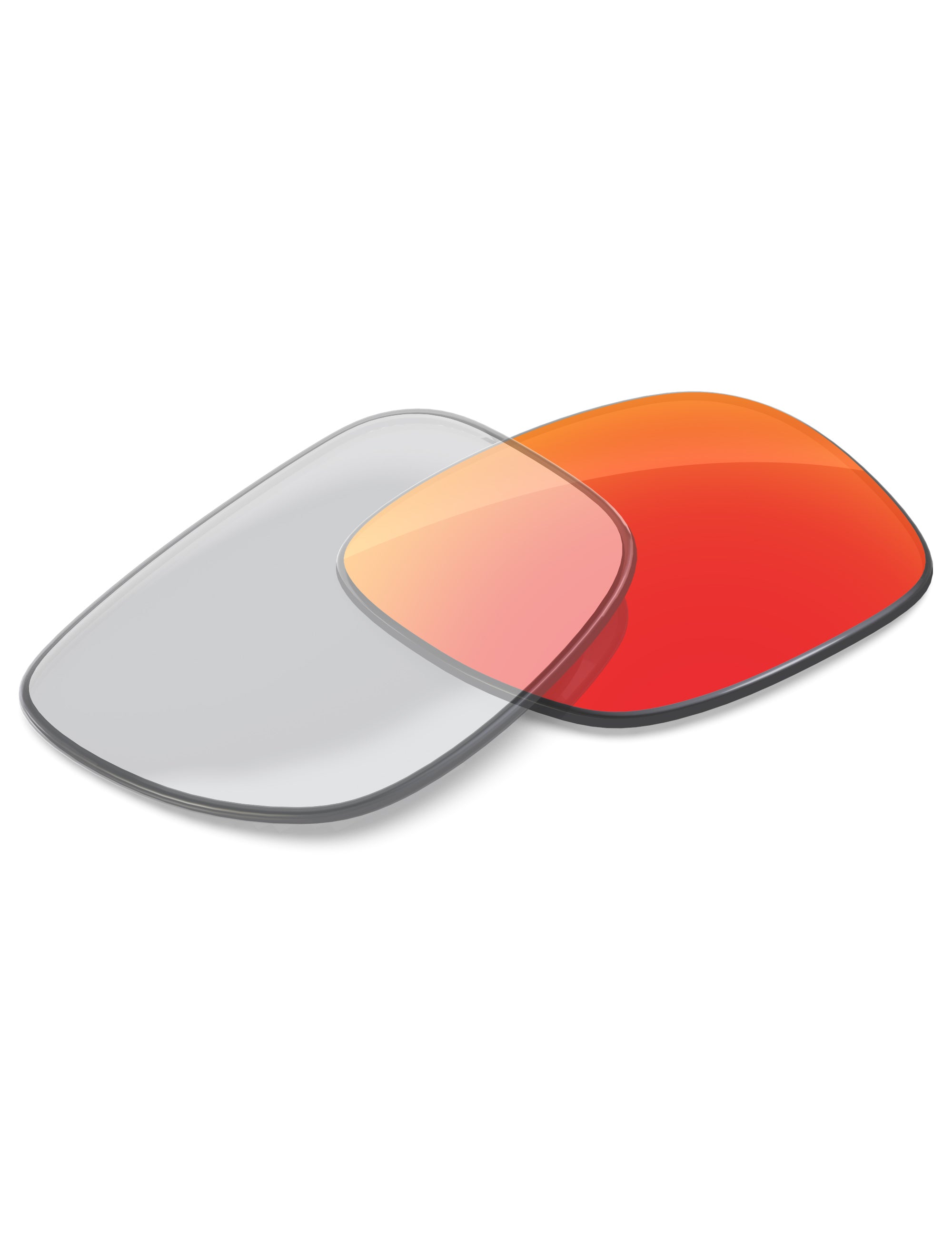 Fire Red FlashMirror™ Photochromic-Non-Polarized