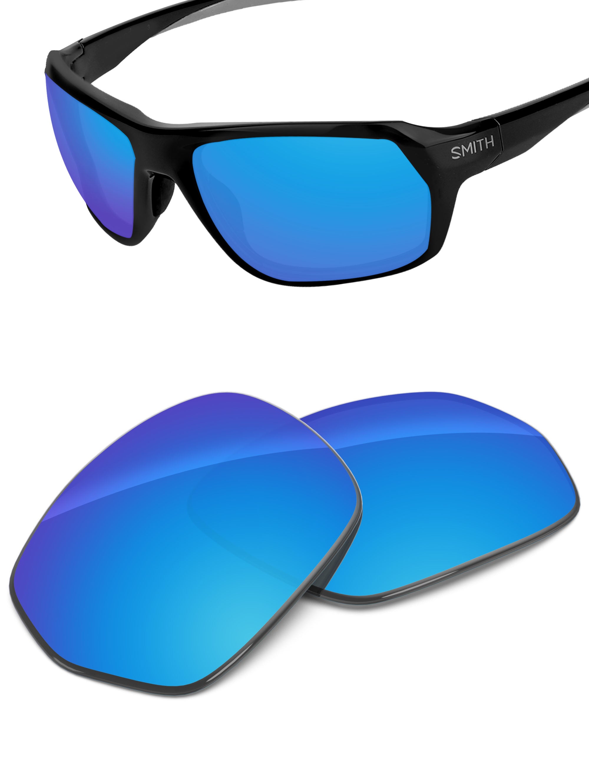 Sky Blue FlashMirror™-Non-Polarized