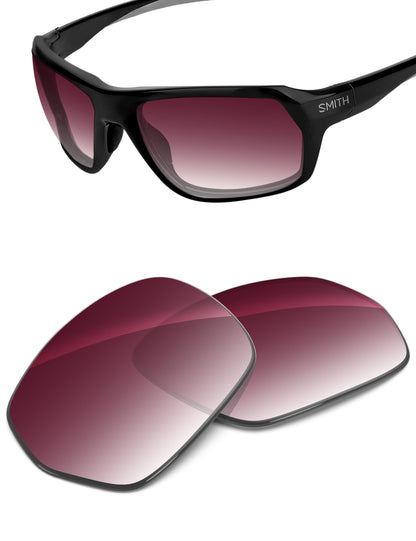 Wine Red Gradient-Non-Polarized