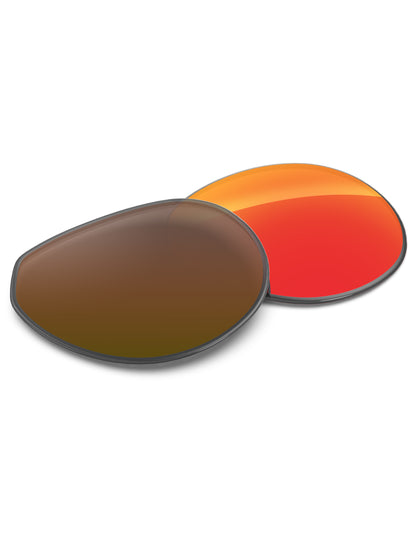 Fire Red FlashMirror™-Non-Polarized