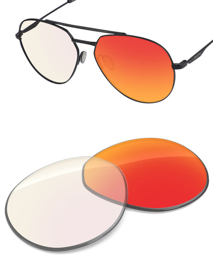 Fire Red FlashMirror™ Photochromic-Non-Polarized