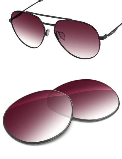 Wine Red Gradient-Non-Polarized
