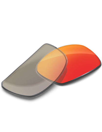 Fire Red FlashMirror™ Photochromic-Non-Polarized