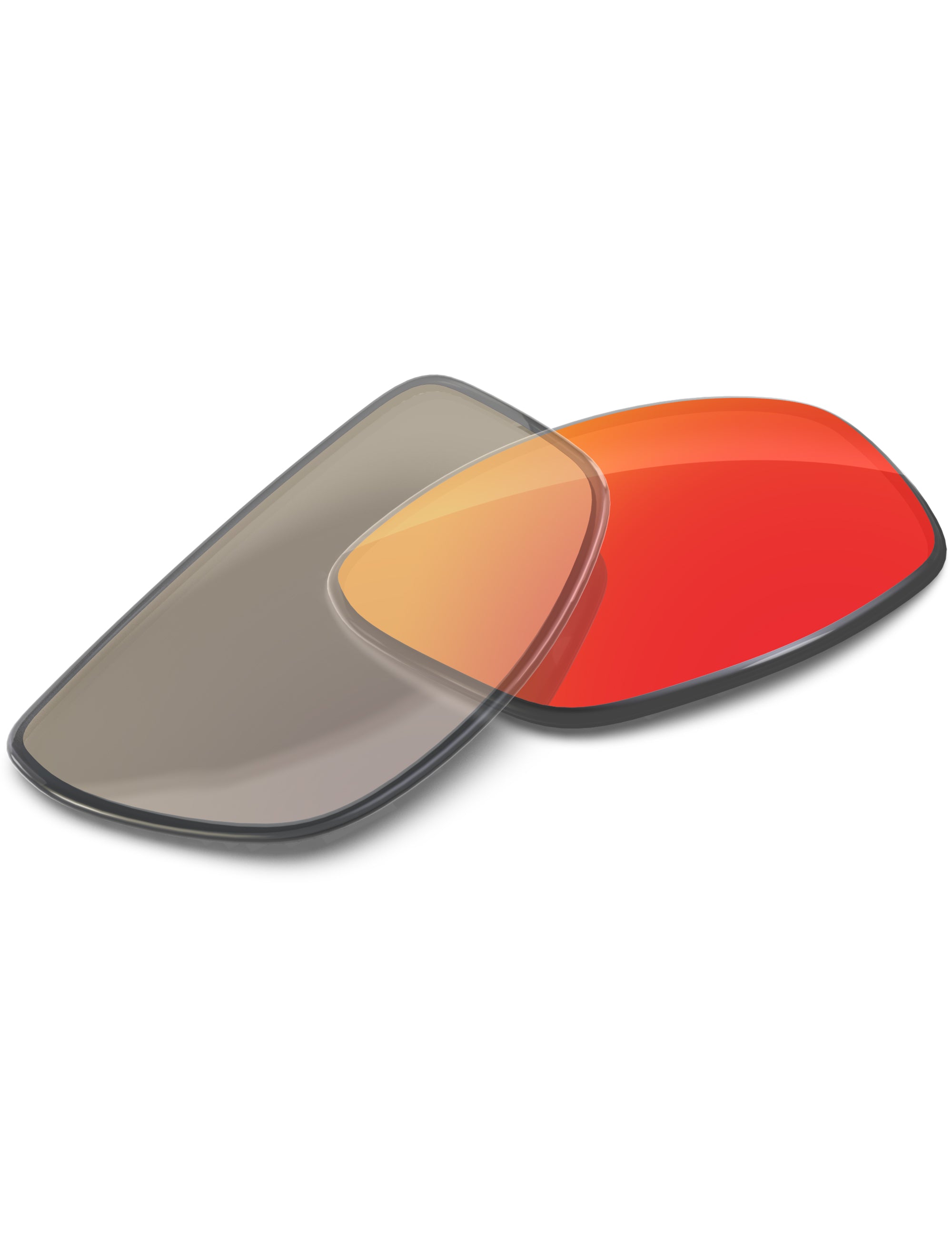 Fire Red FlashMirror™ Photochromic-Non-Polarized