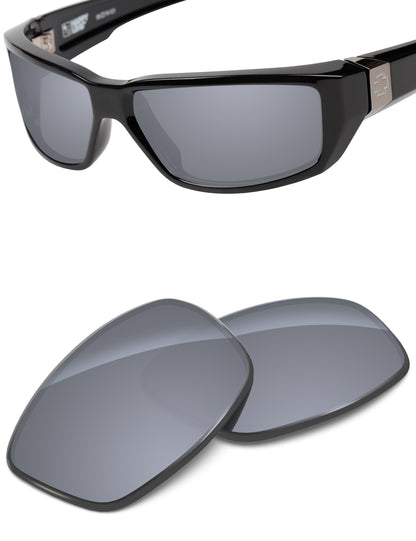 Silver Metallic FlashMirror™-Non-Polarized