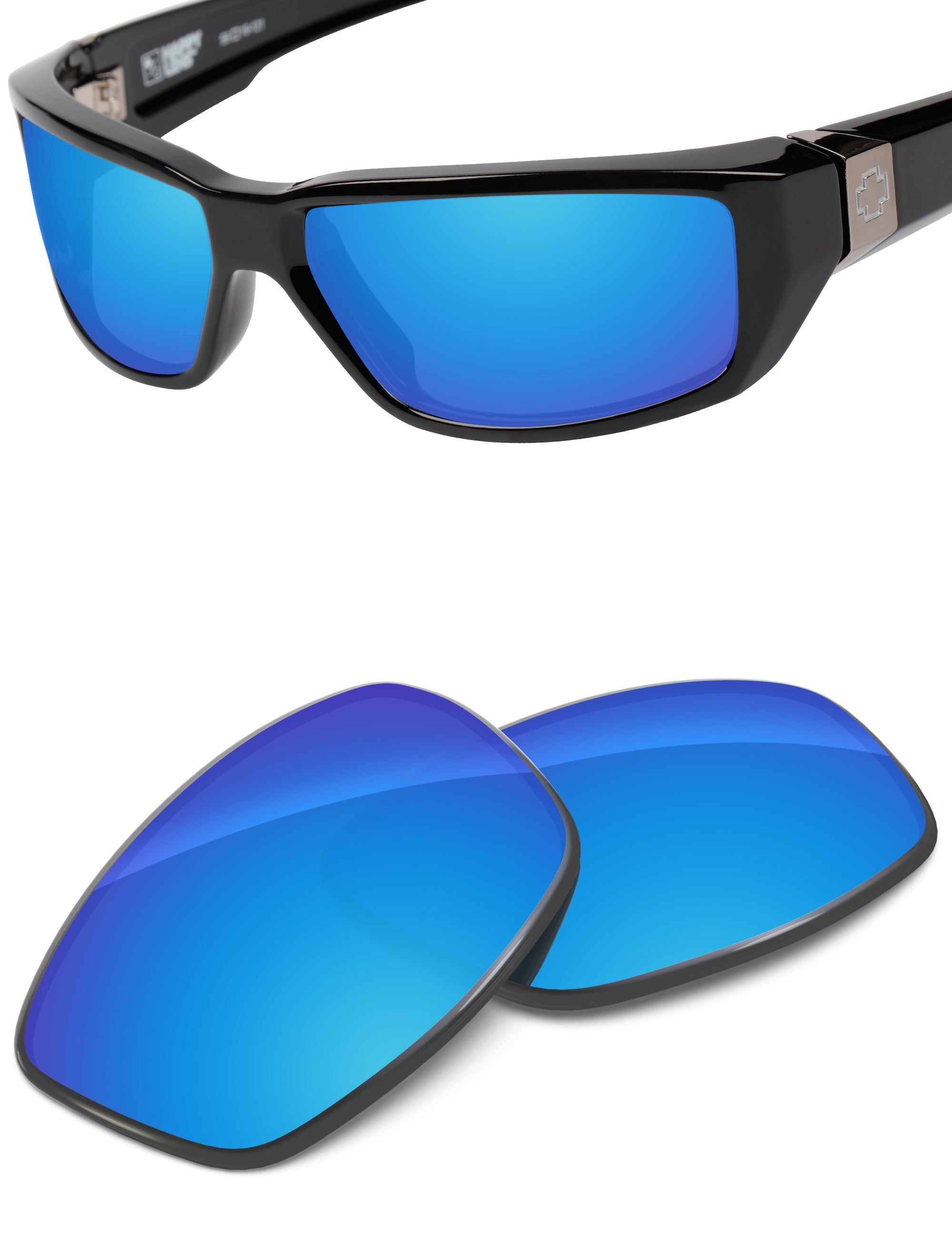 Sky Blue FlashMirror™-Non-Polarized