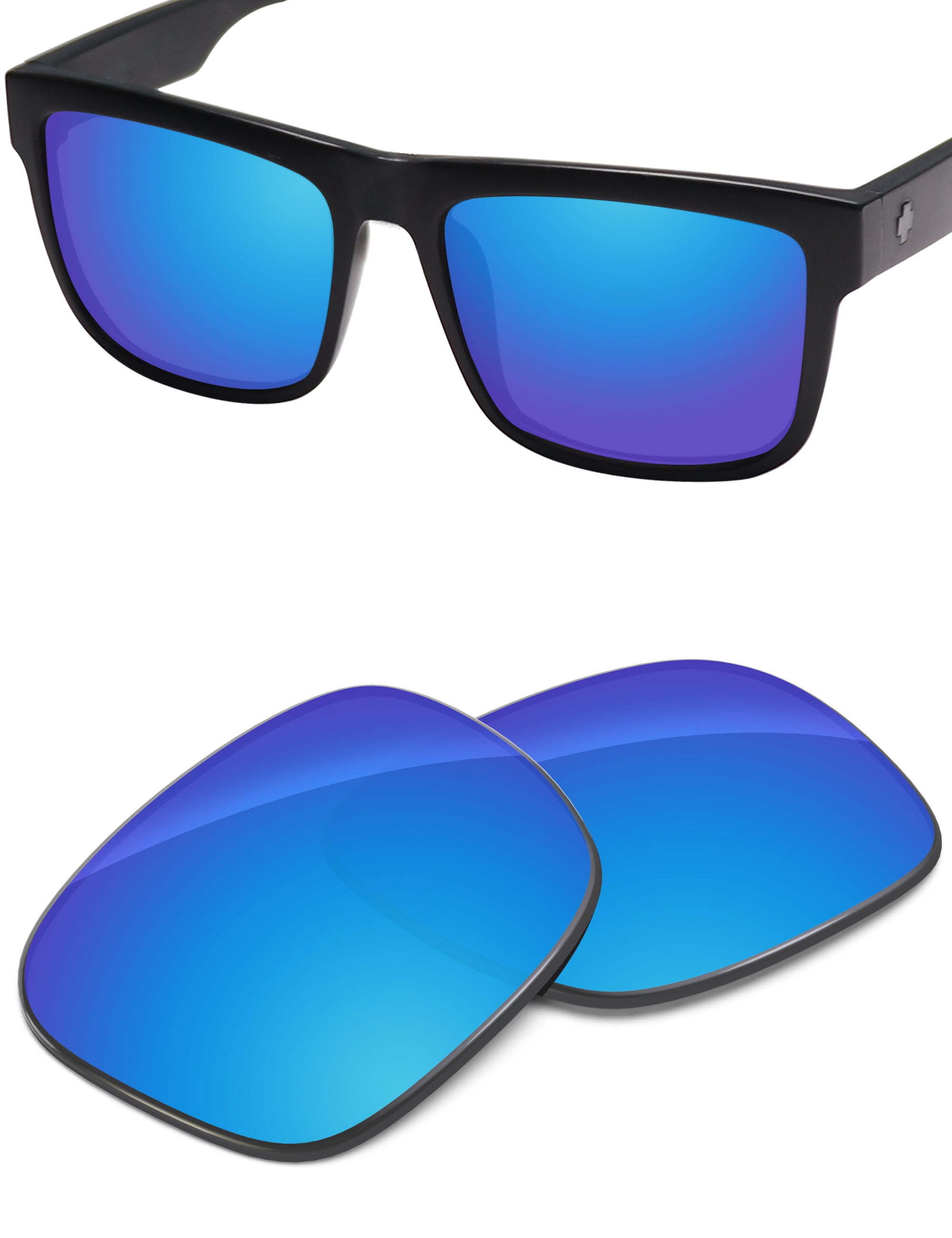Sky Blue FlashMirror™-Non-Polarized