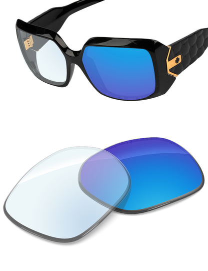Sky Blue FlashMirror™ Photochromic-Non-Polarized
